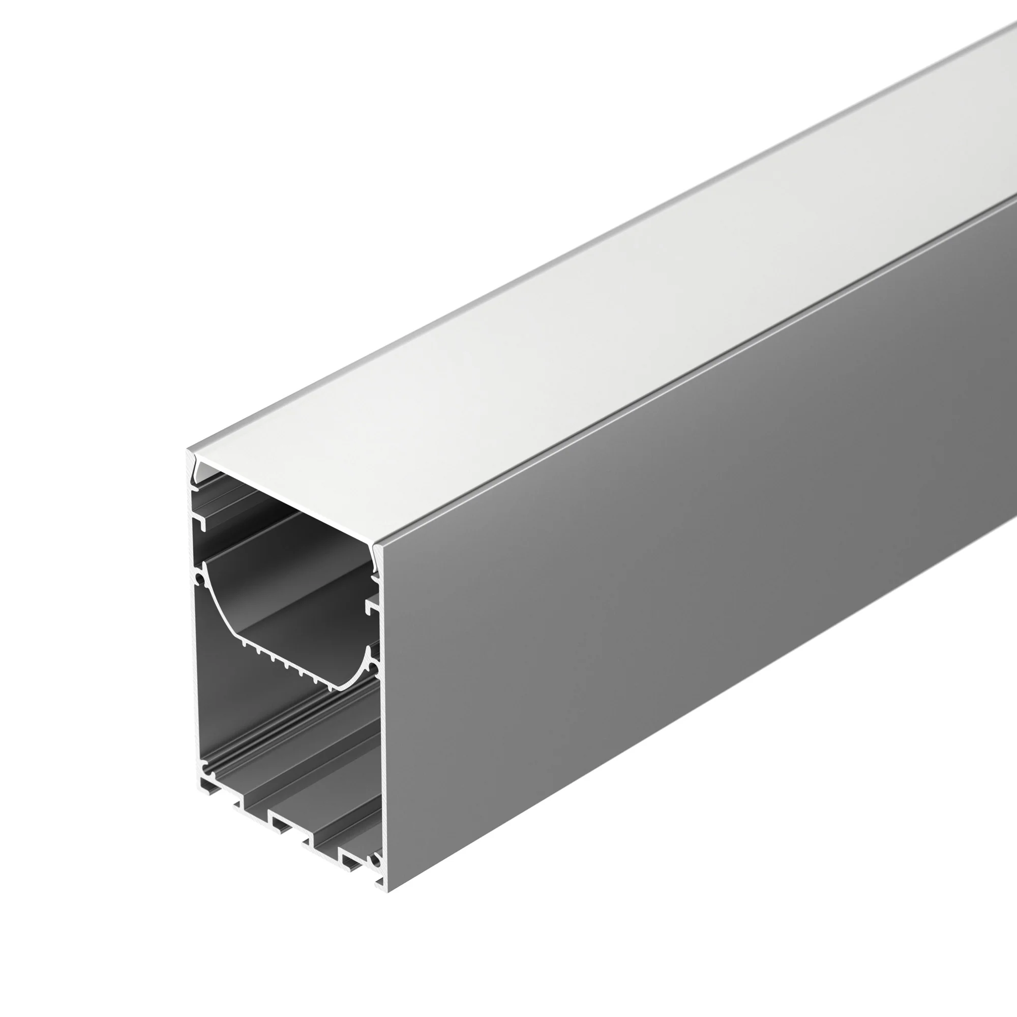Профиль LINE-S-5075-3000 ANOD 041846 - Алюминиевый анодированный профиль для светодиодных лент и линеек. Габаритные размеры (LхWхH):  3000x50,7x75 мм. Ширина площадки для ленты 26 мм. Отсек для БП 48,2х30,2 мм. Экраны, заглушки и другие аксессуары приобре