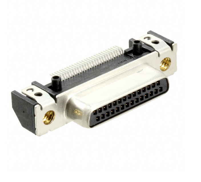 749603028 - Интерфейсный разъем ввода/вывода, угловой монтаж на плату  28pin, шаг 1.27мм