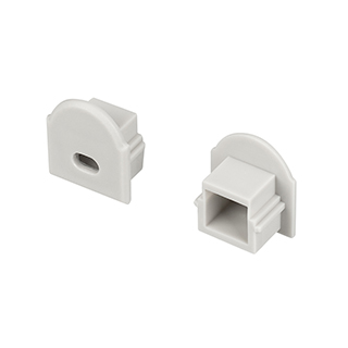 Заглушка для REGULOR с отверстием 022014 - Заглушка пластиковая с отверстием для профиля REGULOR