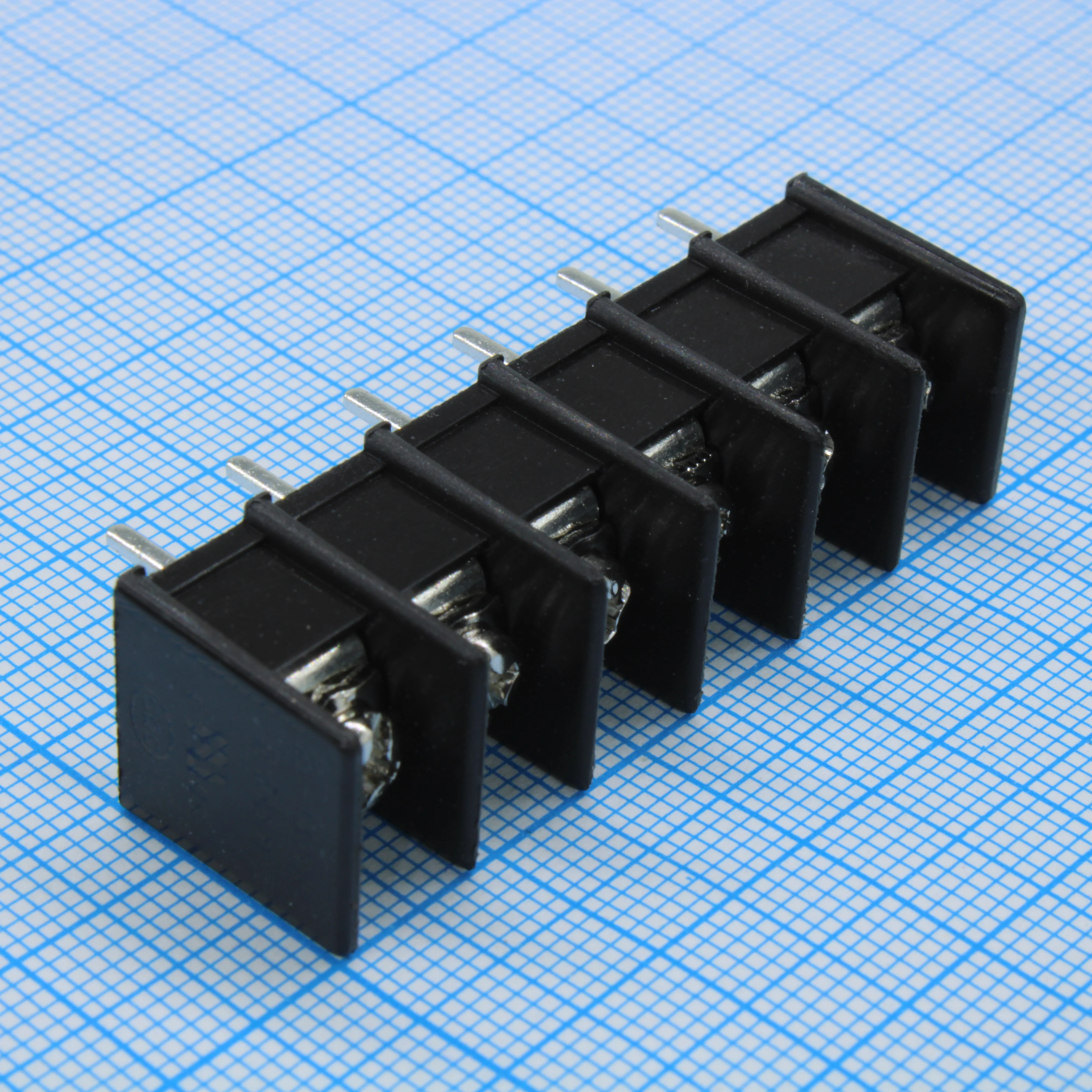 DG25S-B-06P-13-00A(H) - Барьерный клеммный блок 6 контактов. Серия DG25S-B