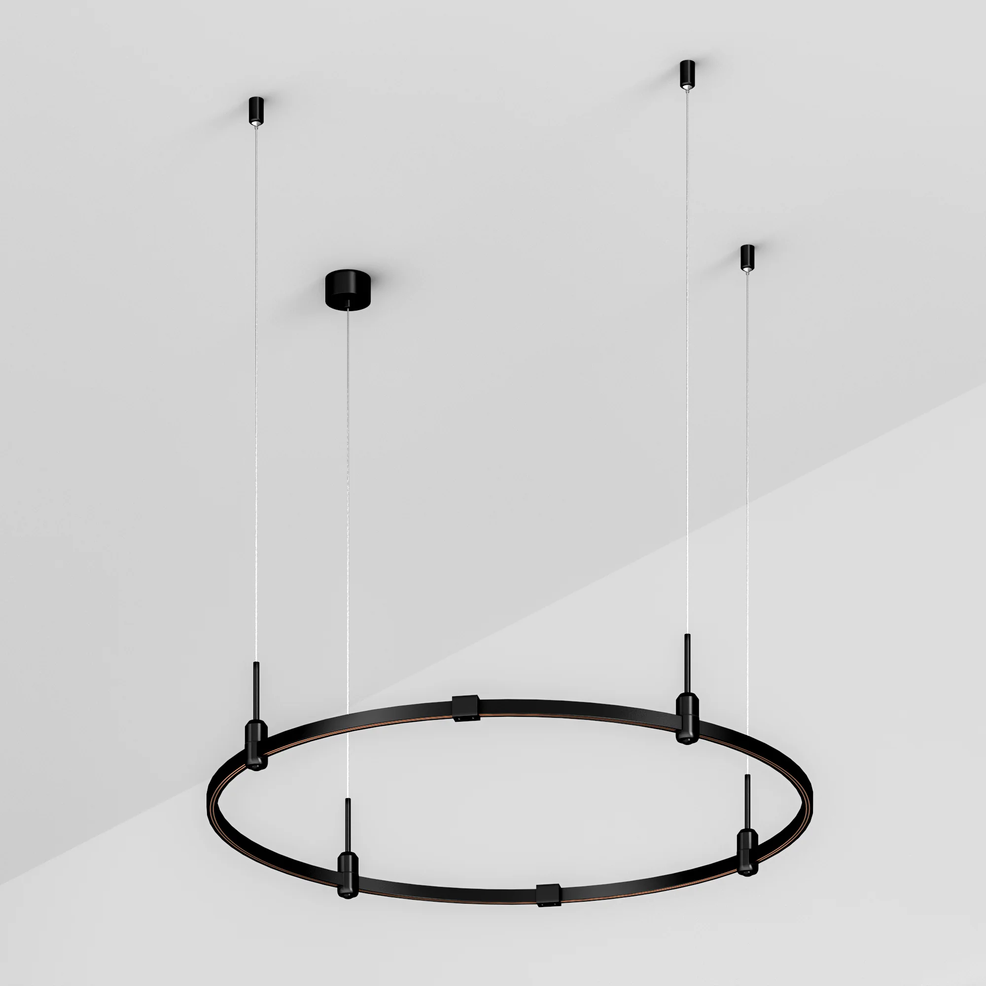 Трек ART-APRIORI-ROUND-HANG-R1000 (BK) (Arlight, IP20 Металл, 3 года) 048489
