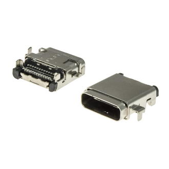 USB3.1 TYPE-C 24PF-004 - Разъем USB USB3.1 TYPE-C 24PF-004, 24 контакта
