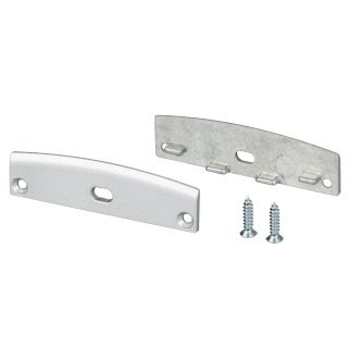 Заглушка для ALU-SUPER-H10 с отверстием 014867 - Алюминиевая заглушка для широкого профиля SlimLine Wide 10mm, с отверстием. Материал - ALU сплав.  Цена указана за 1шт.