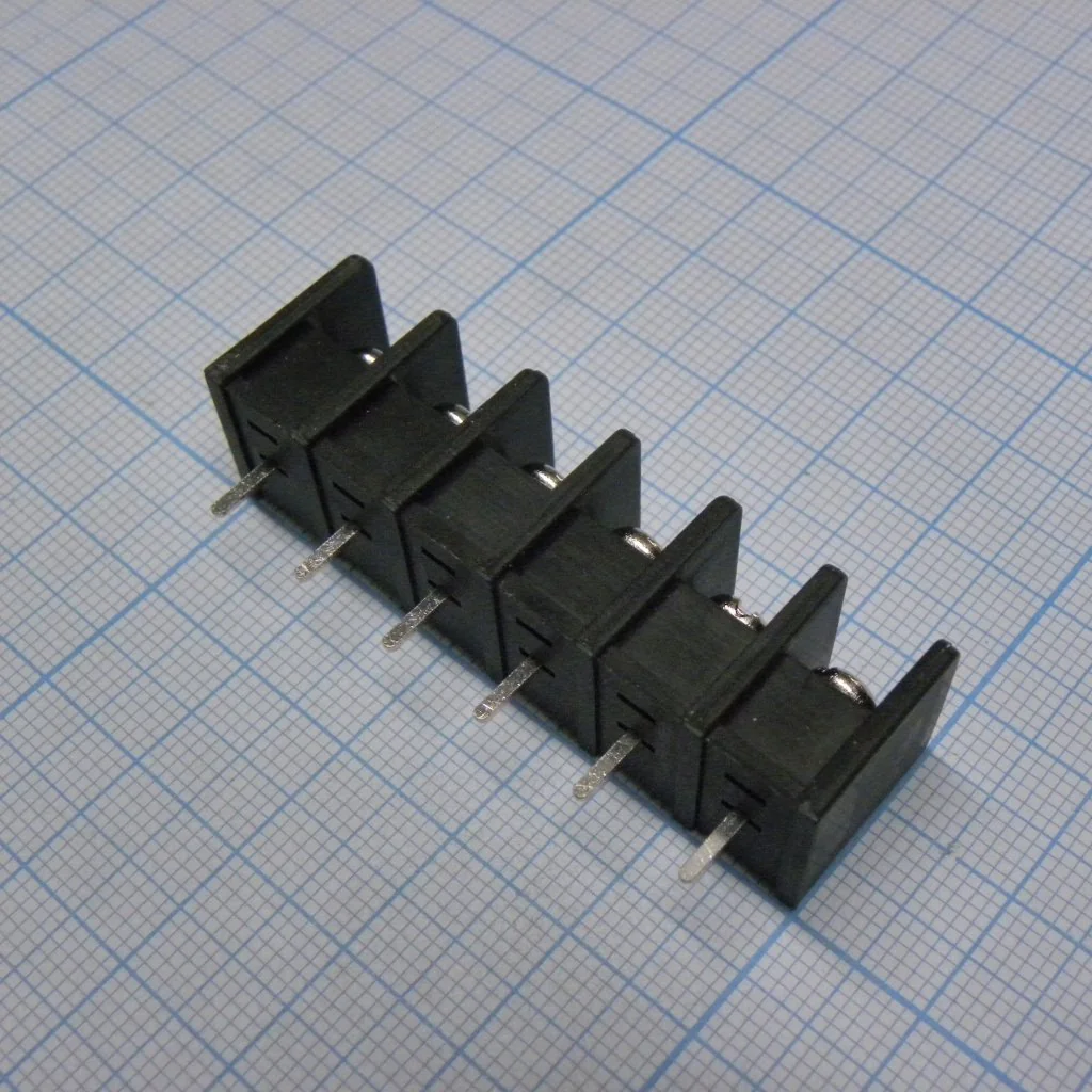 DG35C-B-06P-13-00A(H) - Барьерный клеммный блок 6 контактов. Серия DG35C-B