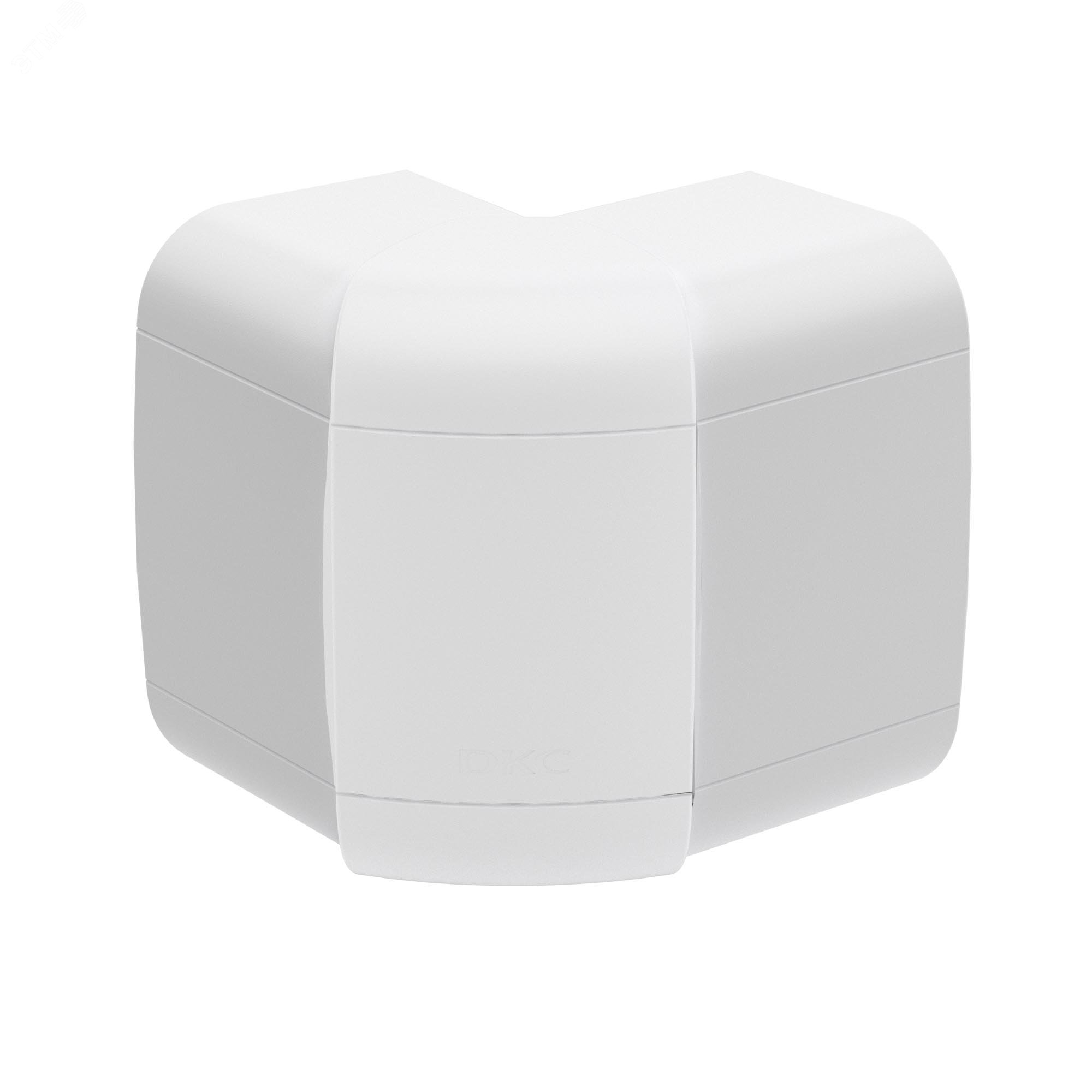 Угол для кабель-канала внешний изменяемый 80-120град. 110х50 с разделит. 01052