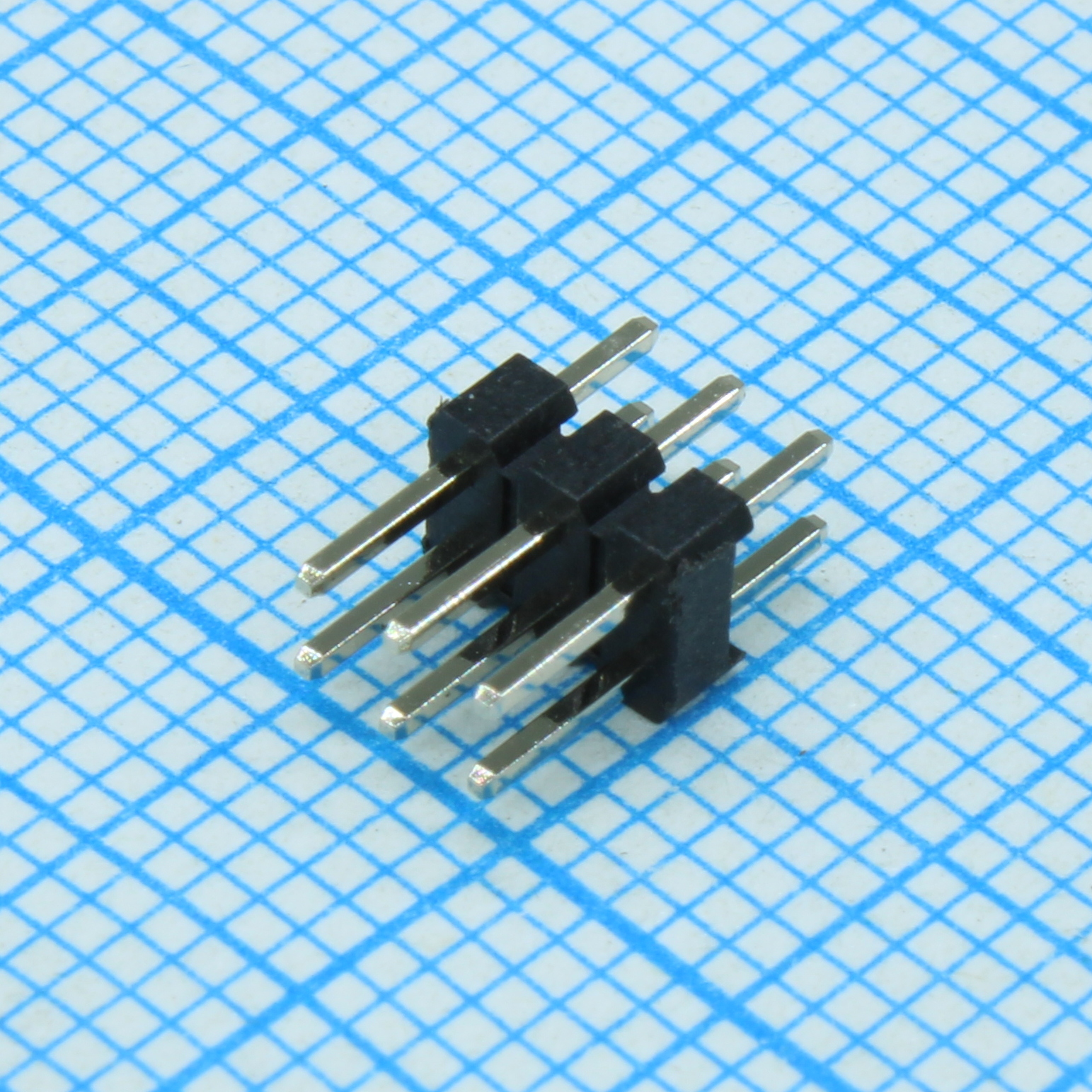 DS1025-05-2X3P8BV1-B - Вилка штыревая 2мм 2х3 прямая