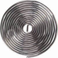 Припой с канифолью ПОС-61 1.5мм  1 метр - Припой трубчатый с канифолью REXANT, 1 м, d1.5 мм, (олово 61%, свинец 39%), спираль, конверт