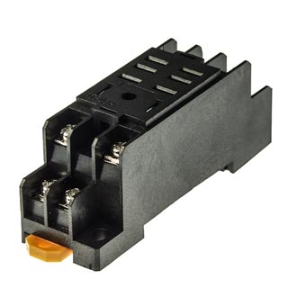 PTF08A-03 КОЛОДКА ДЛЯ 13F-1(2) - Колодка для реле PTF08A-03 колодка для 13F-1(2), 8 клемм