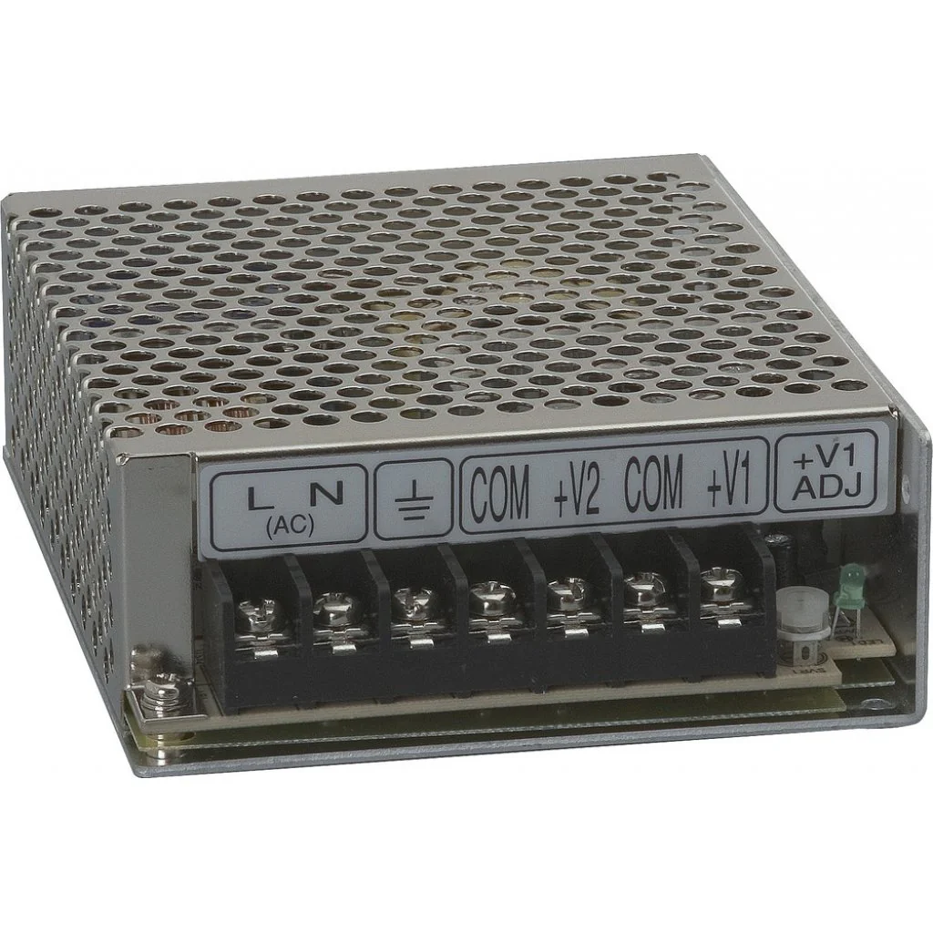 AD-155A - AC-DC с зарядником, 155Вт, вход 88…264В AC, 47…63Гц /124…370В DC, выход 1: 13.8В/10.5A, выход 2: 13.3В/0.5A (Зарядник), изоляция 3000В AC, в кожухе 199х110х50мм, -10…+50°С