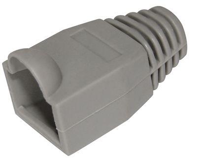 Колпачок изолирующий для RJ-45 серый - Колпачок RJ-45 серый REXANT для дополнительной защиты соединения разъема RJ-45 (8P8C) и кабеля