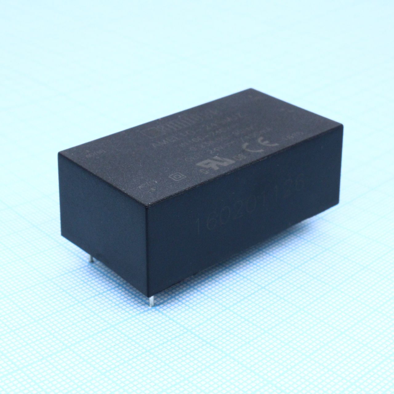 AMEL10-24SMJZ - AC/DC, 10Вт, вход 85…264В, выход 24В/0.45А, изоляция 4000В AC, КПД 83%, максимальная емкостная нагрузка не более 500мкФ, 53.8x28.8x19мм, -25…70°C, пластик