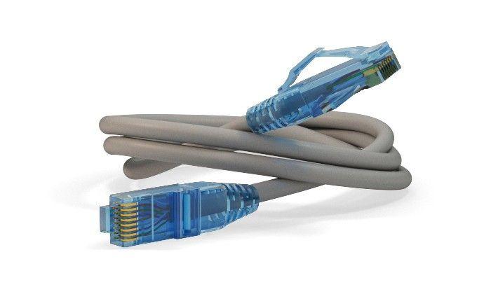 Патч-корд PC-LPM-UTP-RJ45-RJ45-C6-5M-LSZH-GY U/UTP кат.6 LSZH 5м сер. 41841