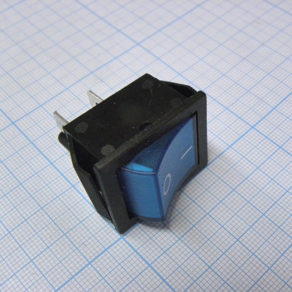 SWR 201-1C3 Ч/С IRS - Переключатель клавишный с подсветкой