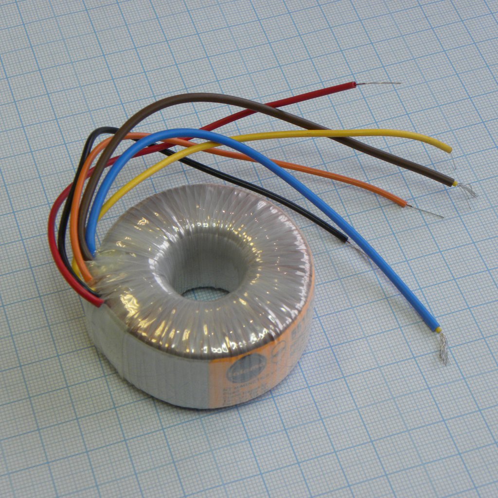 55103-P1S2 - Тороидальный трансформатор 15ВА 230В 2x25В 0.3A S; TRT15225
