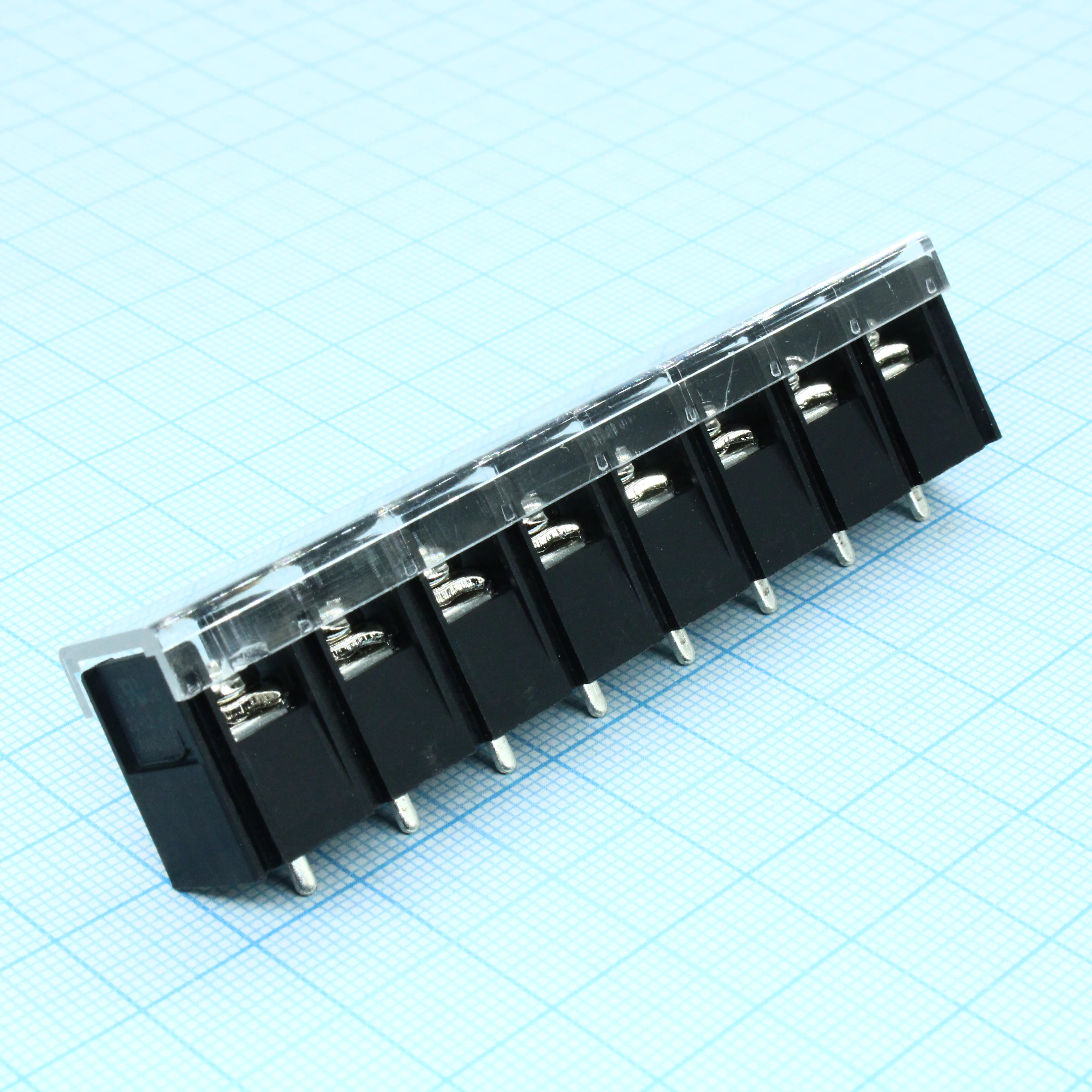 DG58C-B-08P-13-00A(H) - Барьерный клеммный блок 8 контактов. Серия DG58C-B