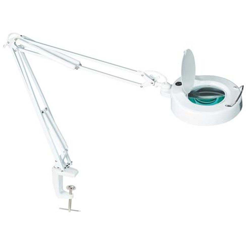 MA-1205CB - Настольная линза с подсветкой для работы с печатными платами и другими мелкими деталями