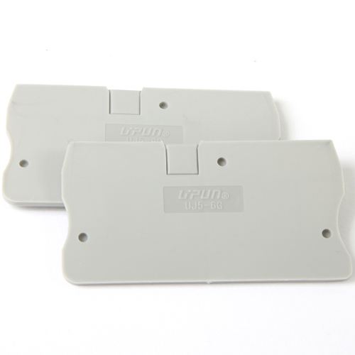 Торцевая крышка UJ5-6G - Торцевая крышка для клемм UJ5-6, цвет: серый