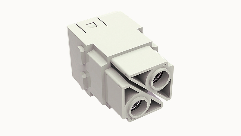 Розеточная контактная вставка D2MK-002-F (10-25mm) - Розеточная контактная вставка, аксиальная винтовая фиксация, 2 полюса, типоразмер модульный, 1000V, 100A, сечение обслуживаемых проводников 10-25 мм кв,, тип покрытия контактов: серебро