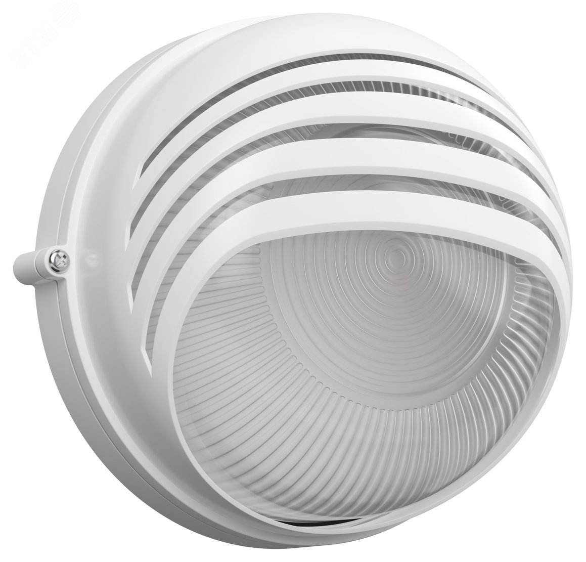 Светильник НПП1307 белый/круг ресничка 60Вт IP54 LNPP0-1307-1-060-K01