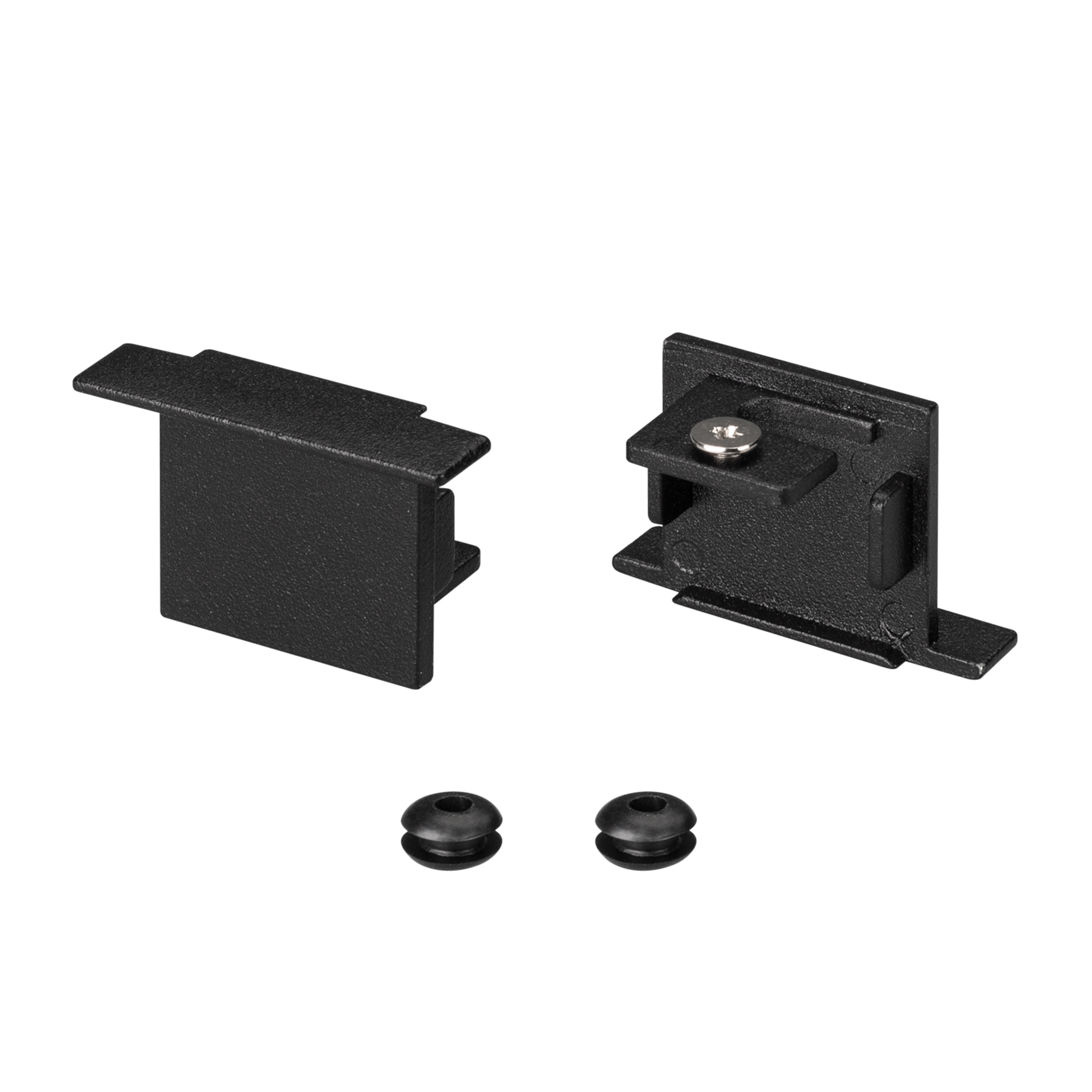 Заглушка SL-LINE-3523 BLACK глухая 033039 - Пара заглушек чёрного цвета (без отверстия) для профиля SL-LINE-3523-F-2500 BLACK. В комплекте 2 заглушки. Цена за комплект.