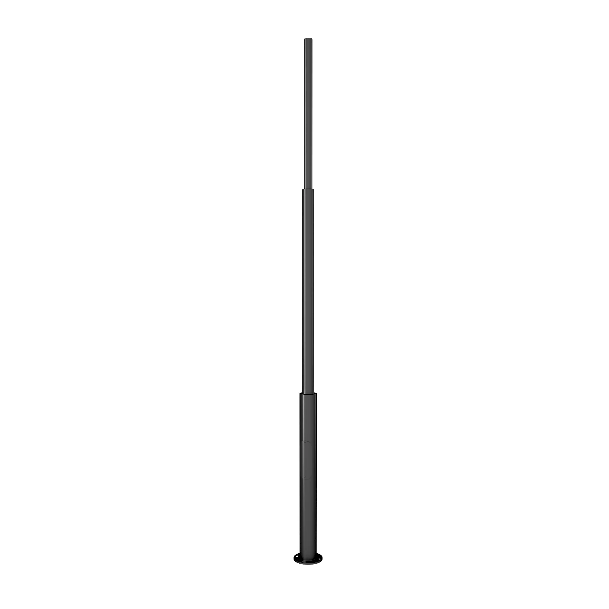 Опора освещения фланцевая OXOR-OT3-D108-L3000 BK ARL, сталь