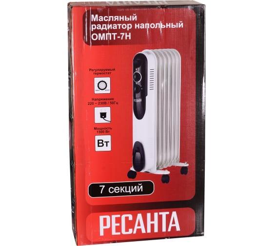 Радиатор масляный 7 секц. 1500Вт ОМПТ- 7Н 67/3/3