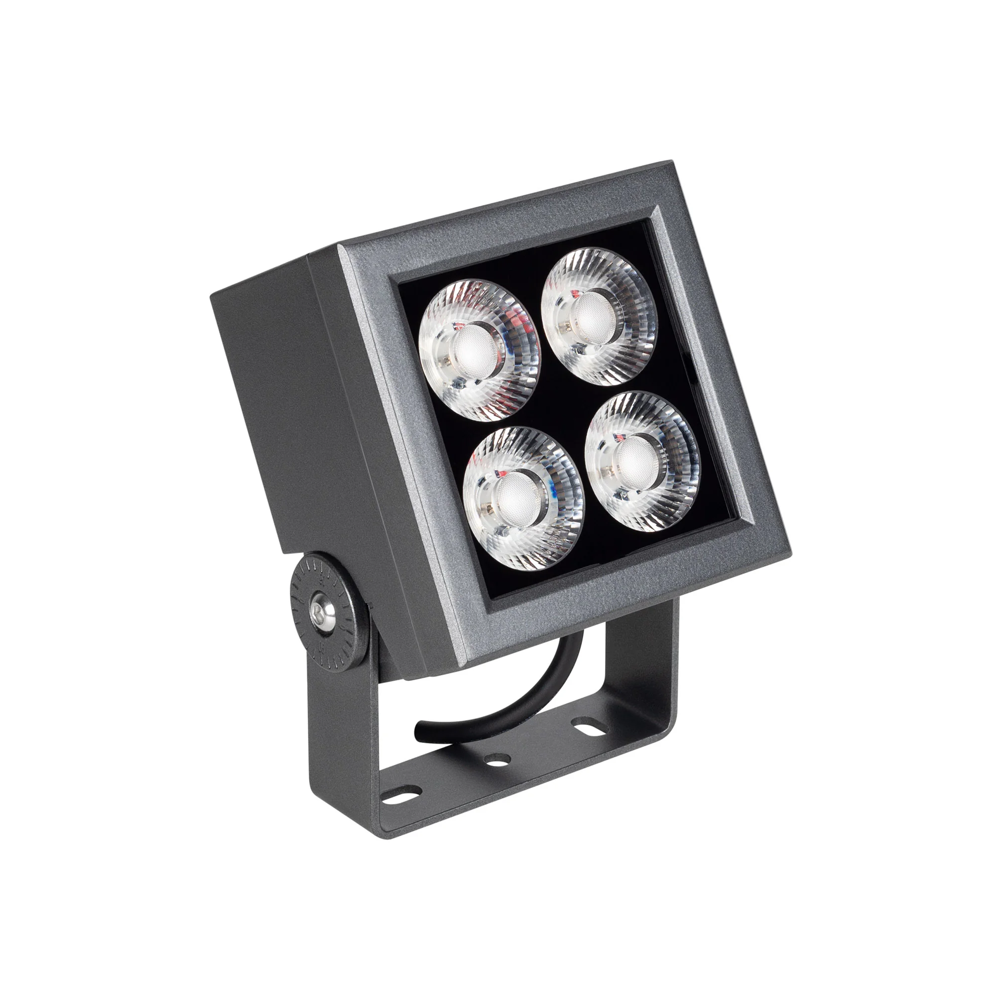 Светильник ALT-BLOCK-S130x130-15W Warm3000 (GR, 15 deg, 230V) (ARL, IP66, металл, 3 года)