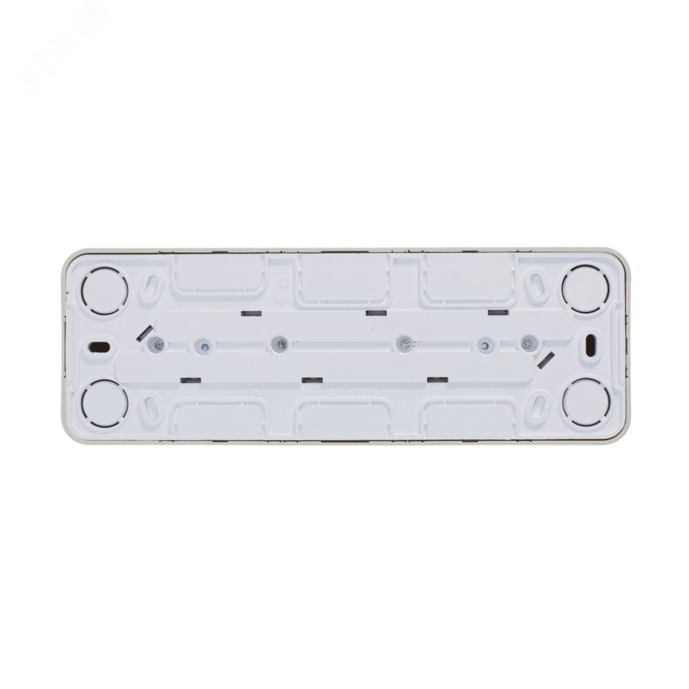 Розетка 4-м ОП Blanca 16А IP20 250В с заземл. защ. шторки с изолир. пластиной беж. SE BLNRA011417