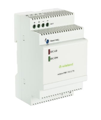 Блок питания WIPOS PB1 12-2.75 - Источник питания, однофазный, 12 V / 2,75 A, 33 W; диапазон входных напряжений: 90 – 264 V AC, 120 – 375 V DC; габариты (мм): ширина x высота x глубина: 53 x 91 x 57; вес 0,25 кг; монтаж: на DIN рейку, температура окружающ