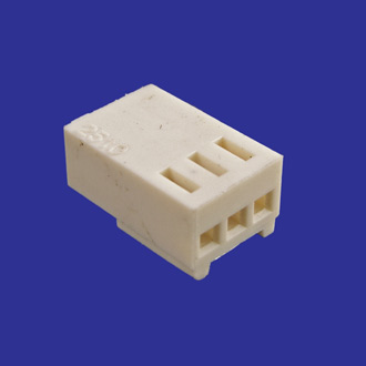 HU-03 PITCH 2.54MM+TERMINAL - Разъем низковольтный розетка 3 контакта шаг 2.54мм