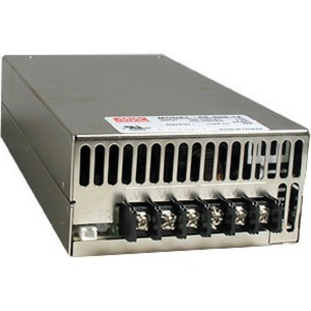 SE-600-12 - AC-DC, 600Вт, вход 180...264VAC, 47...63Гц / 254...370VDC, , выход 12В/0…50A, рег. вых=-5+10%Uном, изоляция 3000В AC, в кожухе 247x127х63.5мм, -20…+60°С