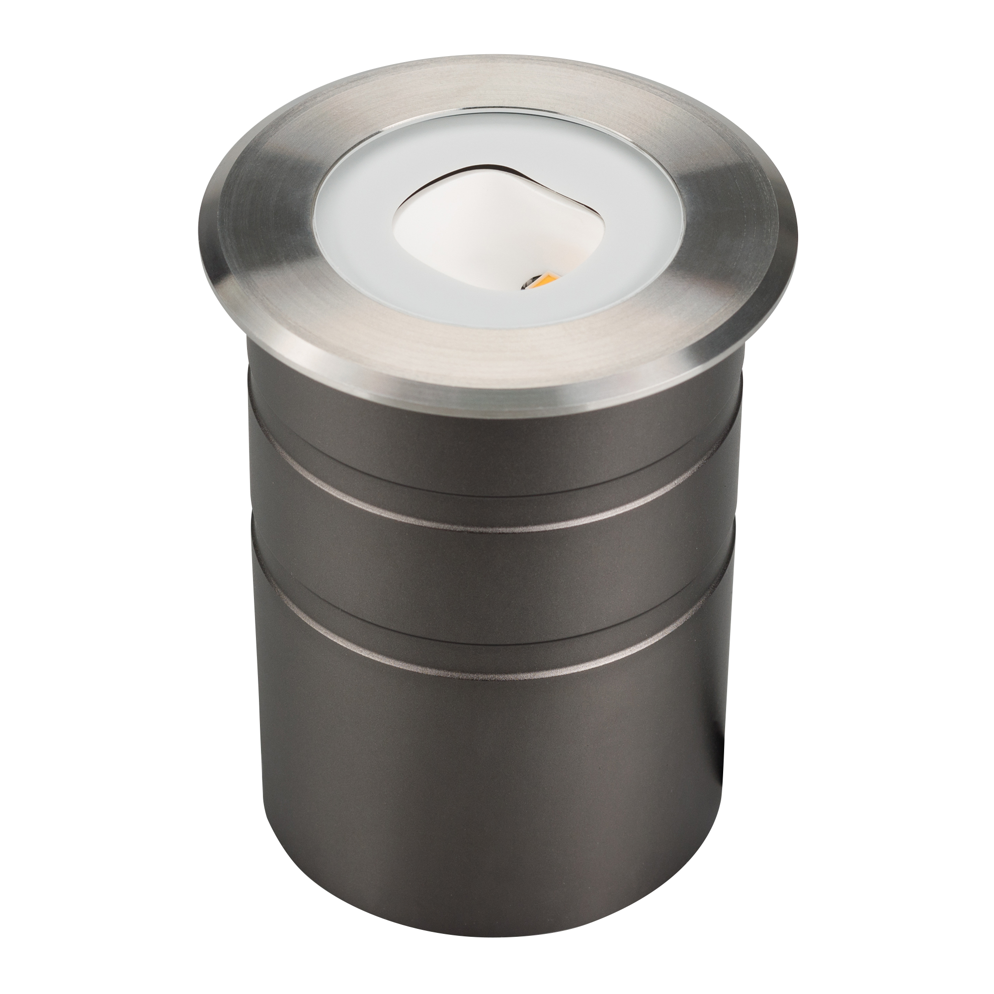 Светильник LTD-GROUND-TILT-R80-9W Warm3000 (SL, 60 deg, 230V) 024950 - Встраиваемый светодиодный светильник для грунта и пола. Мощность 9Вт, световой поток 490лм, цвет ТЕПЛЫЙ 3000К. CRI(Ra)>80, угол 60° асимметричный, наклон луча 30°. Круглый влагозащищен