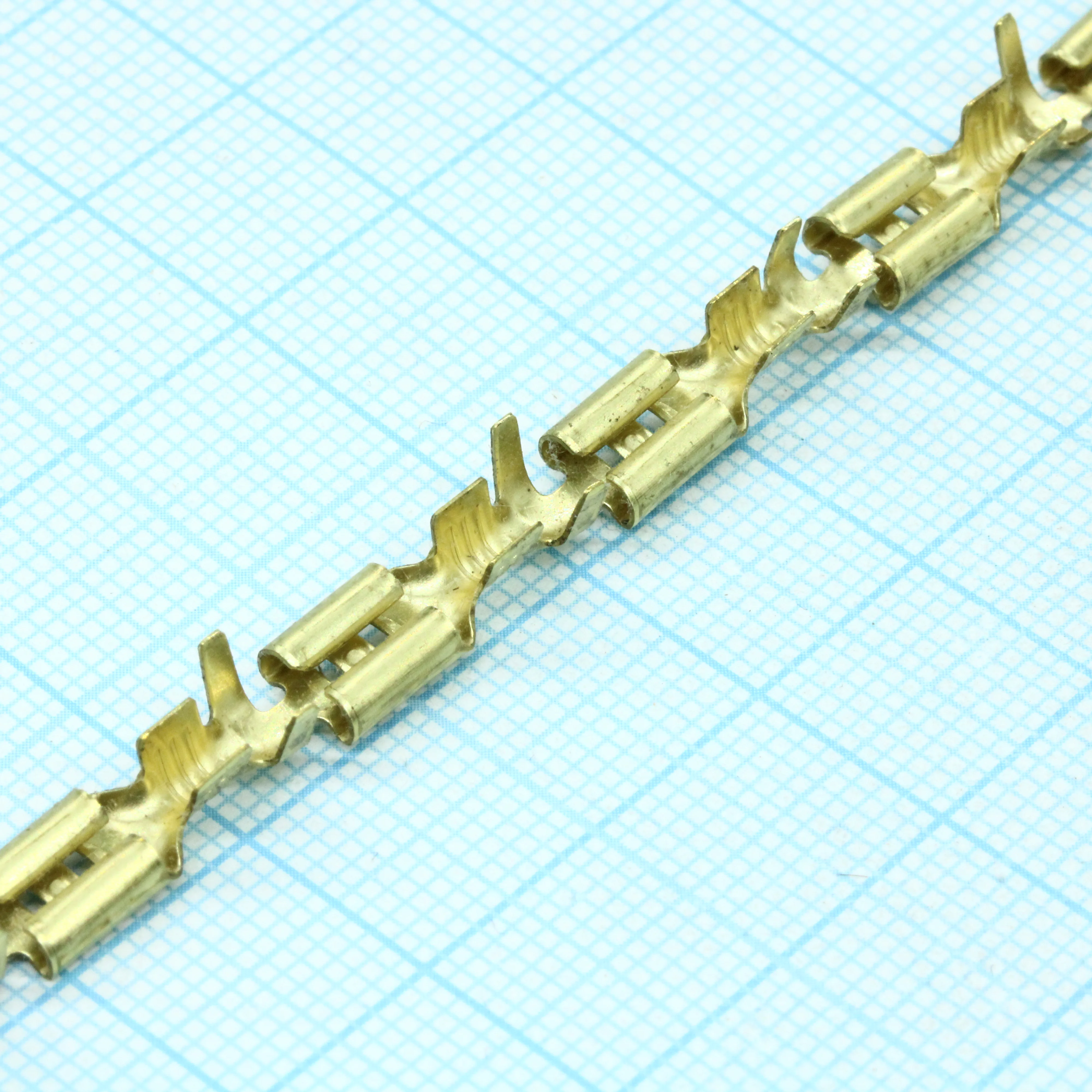 5-160429-1 - Контакт обжимной гнездо 4.8x0.8мм 13-17 AWG / L=15мм