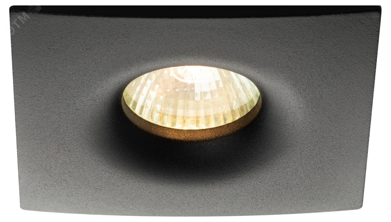 Встраиваемый светильник алюминиевый KL104 BK MR16 GU5.3 черный Б0059794