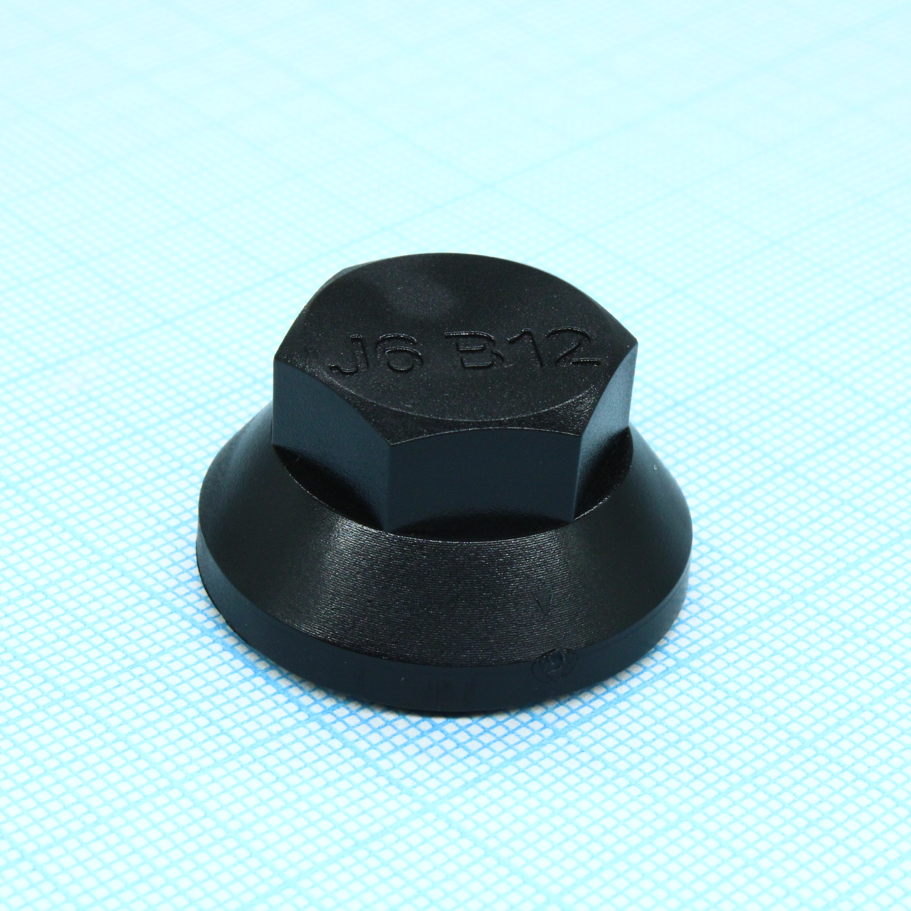 B44020J0006B012 - Гайка с усиленным нейлоновым колпачком М12, для конденсаторов диаметром от 40мм