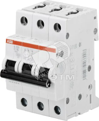 Выключатель автоматический трехполюсный 40А С S203 6кА 2CDS253001R0404