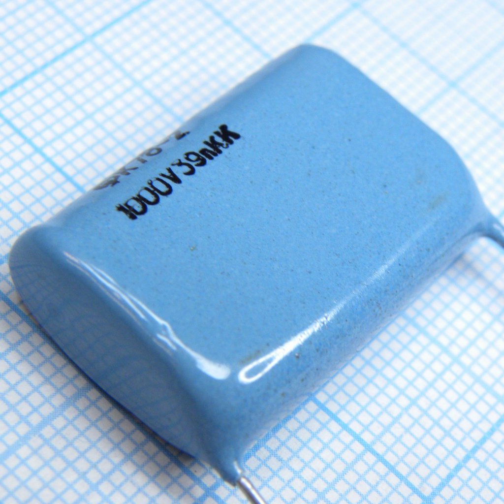 К78-2-1000-0.039  10% - Конденсатор полипропиленовый 1000В 0.039мкФ  ±10%