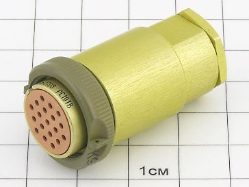 Розетка РС19ТВ с кожухом "5"