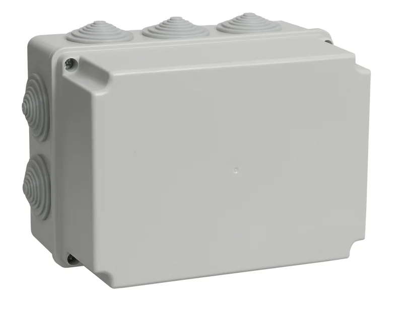 Коробка распаячная 190х140х120 серая IP55 КМ41246