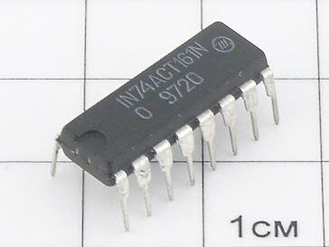 Микросхема IN74ACT161N