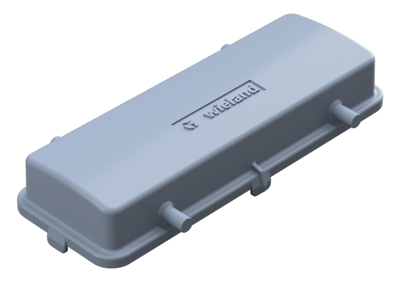 Защитная крышка 07.409.7356.0 - Защитная крышка без уплотнителя, без защелок, для разъемов REVOS с двумя защелками (Size 24)