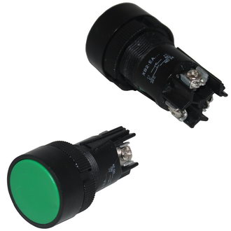 LXA2 (3SA5)-EA135 N/O  N/C - Кнопочный переключатель серии 3SA5 с потайным толкателем без фиксации на замыкание и на размыкание, NO,NC, 240В, 3А