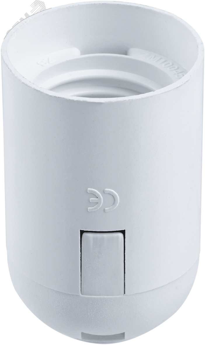 Патрон подвесной Е27 пластик белый 19442