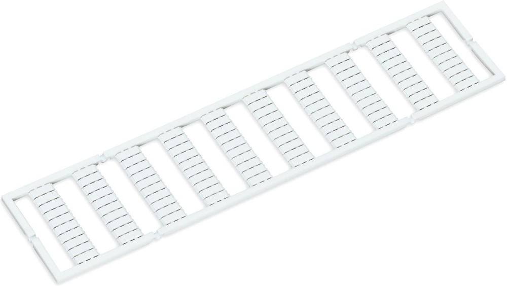 Маркировка  225801/200,201 - Кассета с маркировочными шильдиками для клемм 225..., сечением 2,5 мм кв., 100 шильдиков, нанесенные символы: 200,201, с горизонтальным, расположением, цвет белый