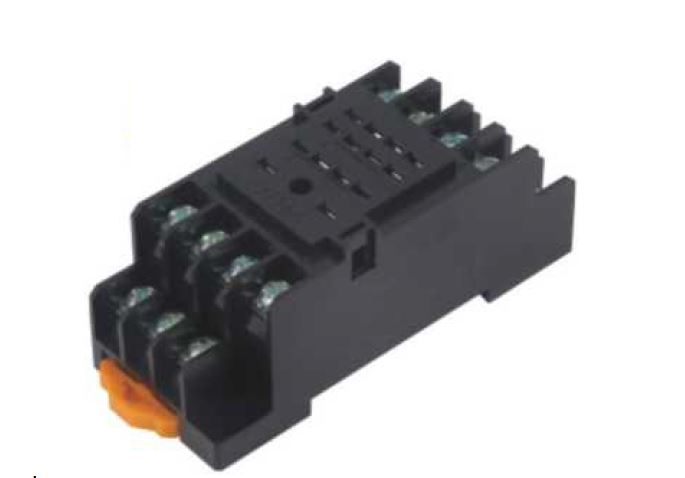 Колодка для реле SE01 - Колодка для реле: GE01.., GE03.., номинальный ток розетки при напряжении 300В AC 5A