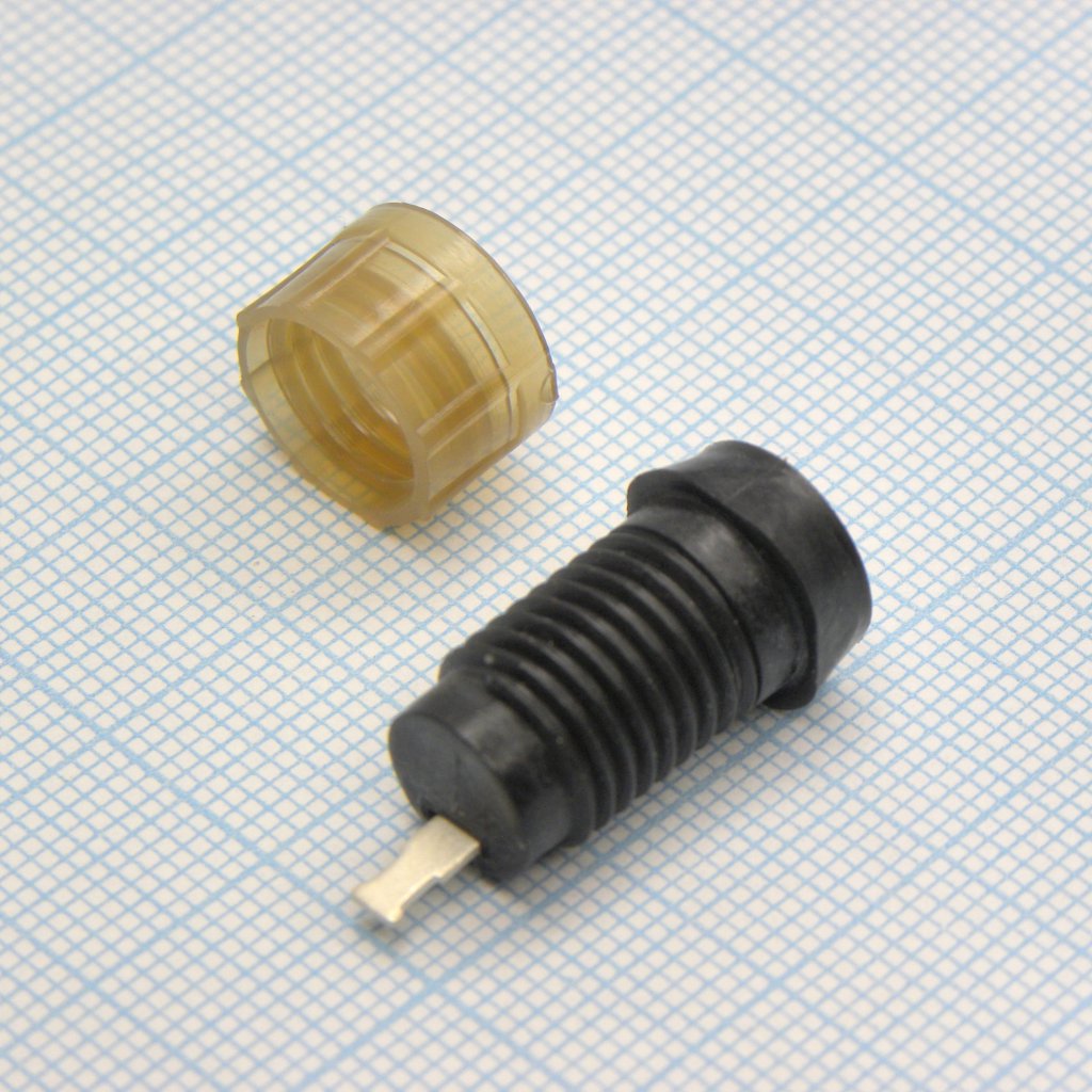 Г4,0ч - Однополюсное гнездо. с диаметрами рабочих поверхностей контактов 4 мм