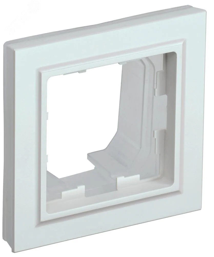 BRITE Рамка 1-мест. IP44 РУ-1-БрЖ-44 жемч. BR-M12-44-K36