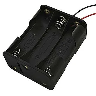 BH363  AA  3X1+3X1     (BH607) - Батарейный отсек BH363 AA 3x2, открытый