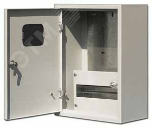 Корпус учетный навесной ЩРУН-1/12 400х300х160 1ф 12мод. IP31 метал. 30401DEK