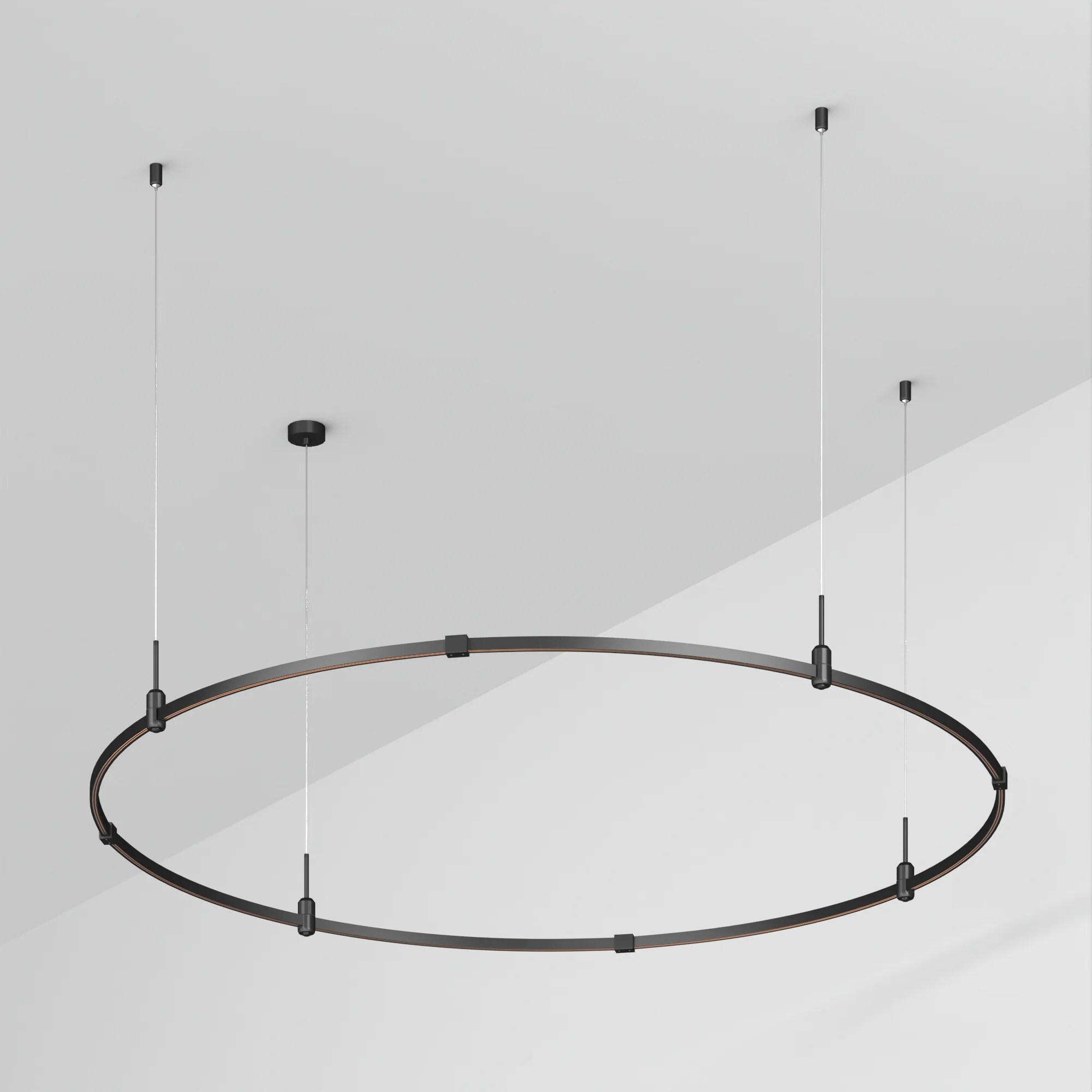 Трек ART-APRIORI-ROUND-HANG-R1500 (BK) (Arlight, IP20 Металл, 3 года) 048491